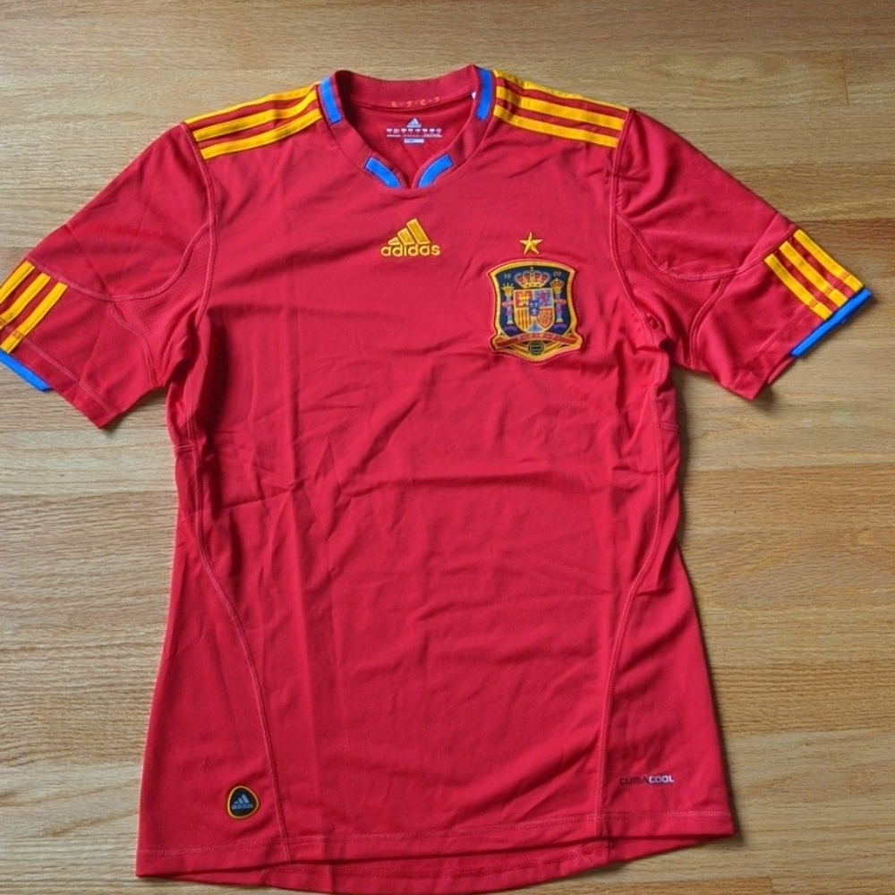 Adidas Spain soccer jersey